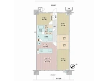 【千葉県/千葉市中央区神明町】コージースクエア千葉 間取り図