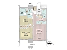 【千葉県/千葉市中央区中央】エクセレントザタワー 間取り図
