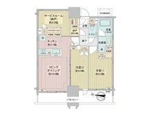 【千葉県/千葉市中央区中央】エクセレントザタワー 間取り図