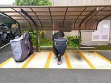 【千葉県/習志野市新栄】ライオンズヒルズ習志野 バイク置き場