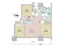 【千葉県/千葉市中央区中央】エクセレント　ザ　タワー 間取り図