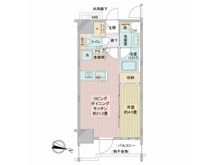 【千葉県/千葉市中央区新宿】エクセレントシティ千葉中央ステーションフロント 間取り図