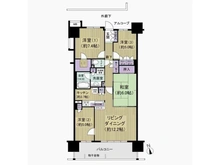 【千葉県/習志野市東習志野】ユトリシア参番街 間取り図