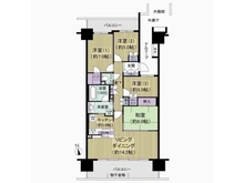 【千葉県/習志野市東習志野】ユトリシア壱番街 間取り図