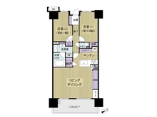 【千葉県/千葉市中央区問屋町】ハーバーレジデンス 間取り図