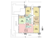 【東京都/東村山市富士見町】オーベル小川レジデンス 間取り図