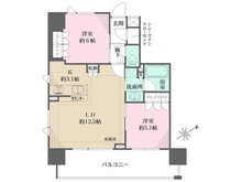 【埼玉県/さいたま市浦和区北浦和】藤和シティホームズ北浦和駅前通り 間取り図