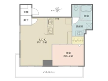 【千葉県/柏市柏】藤和柏コープ 間取り図
