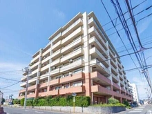 【千葉県/松戸市牧の原】藤和シティホームズ新八柱リフィーネ 外観：2001年2月築、総戸数42戸のRC造マンション。JR武蔵野線「新八柱」駅徒歩11分の立地です。