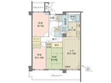 【千葉県/柏市松ケ崎】北柏パークハウス 間取り図