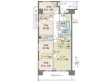 【千葉県/船橋市前原西】ザ・パークハウス津田沼前原ガーデン 間取り図