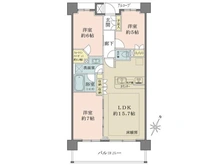 【千葉県/船橋市西習志野】BELISTA北習志野イーストレジデンス 間取り図