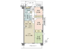 【千葉県/船橋市前原東】ウインベルコーラス津田沼 間取り図