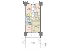 【東京都/江東区東陽】シティテラス東陽町 間取り図