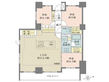 【東京都/板橋区大山町】ザ・パークハウス板橋大山大楠ノ杜 間取り図