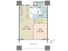 【東京都/渋谷区富ヶ谷】パークハウス代々木公園ラフィナート 間取り図