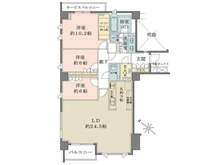 【東京都/目黒区青葉台】ザ・パークハウス目黒青葉台 間取り図