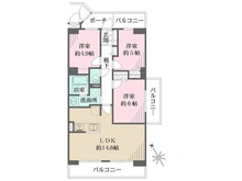 【神奈川県/相模原市中央区相模原】藤和相模原ハイタウン 間取り図