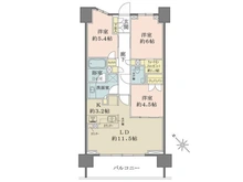 【東京都/町田市原町田】ザ・パークハウス町田フロント 間取り図
