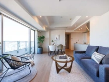 【神奈川県/横浜市神奈川区栄町】ザ・ヨコハマタワーズ　タワーウエスト バルコニーからの眺望