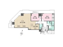 【神奈川県/横浜市神奈川区栄町】ザ・ヨコハマタワーズ　タワーウエスト 間取り図