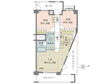 【神奈川県/横浜市南区中里】パークハウス弘明寺 間取り図