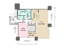 【神奈川県/横浜市西区みなとみらい】M.M.TOWERS　the　East 間取り図