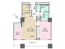 【神奈川県/横浜市中区山下町】プライマリーナ山下公園グレーシアタワー 間取り図