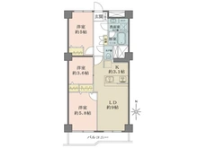 【神奈川県/横浜市神奈川区松見町】エクセレンス横浜 間取り図