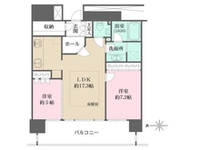 【神奈川県/横浜市西区みなとみらい】M.M.TOWERS　the　East 間取り図