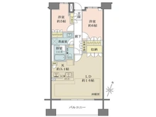 【神奈川県/横浜市南区新川町】ザ・パークハウス横浜吉野町 間取り図