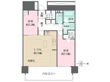【神奈川県/横浜市西区みなとみらい】M.M.TOWERS　the　South 間取り図