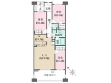 【神奈川県/横浜市中区山手町】コルティーレ山手町グランドエステート 間取り図