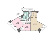 【神奈川県/横浜市西区みなとみらい】みなとみらいミッドスクエア　ザ・タワーレジデンス 間取り図