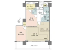 【神奈川県/横浜市神奈川区栄町】ザ・ヨコハマタワーズ　タワーイースト 間取り図