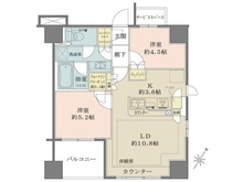 【神奈川県/横浜市西区中央】BELISTA横浜四番館 間取り図