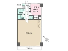 【神奈川県/藤沢市片瀬海岸】ルックハイツ江ノ島 間取り図