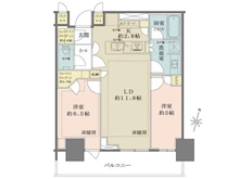【東京都/新宿区西新宿】パークタワー西新宿 間取り図