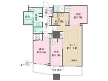 【東京都/新宿区西新宿】ザ・パークハウス西新宿タワー60 間取り図