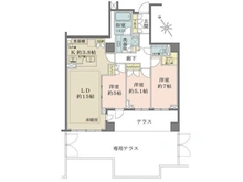 【東京都/武蔵野市吉祥寺本町】ザ・パークハウス吉祥寺 間取り図