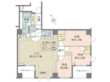 【東京都/武蔵野市吉祥寺本町】ザ・パークハウス吉祥寺 間取り図
