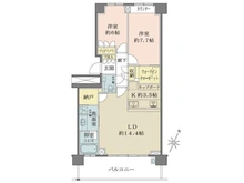 【東京都/調布市菊野台】パークハウス ザ ガーデン 間取り図