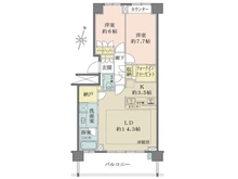 【東京都/調布市菊野台】パークハウス　ザ　ガーデン 間取り図