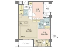 【神奈川県/逗子市新宿】アージョ逗子 間取り図