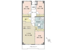 【神奈川県/鎌倉市台】藤和鎌倉台コープ 間取り図