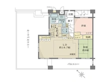 【神奈川県/横浜市都筑区大丸】藤和シティホームズ港北Rafia 間取り図