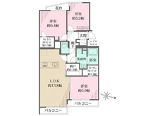 【神奈川県/川崎市宮前区宮前平】メイツ宮前平 間取り図