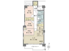 【東京都/国分寺市本町】ザ・パークハウス国分寺緑邸 間取り図