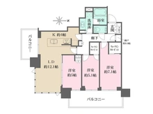 【東京都/国分寺市本町】シティタワー国分寺ザ・ツインウエスト 間取り図