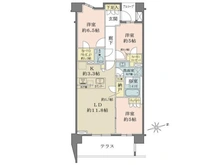 【東京都/国分寺市本町】ザ・パークハウス国分寺緑邸 間取り図